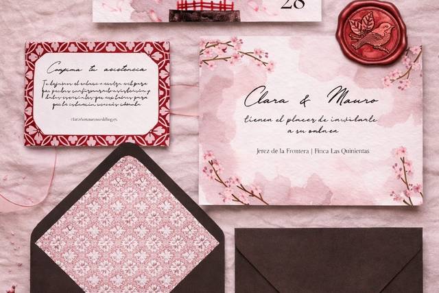 Invitación de boda