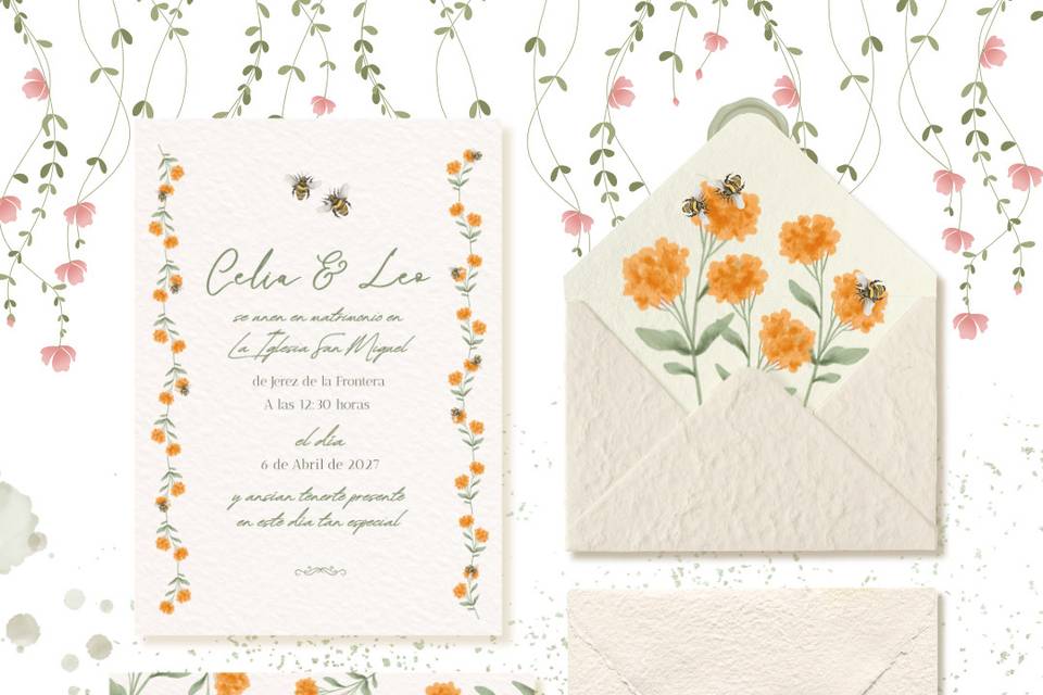 Invitación de boda