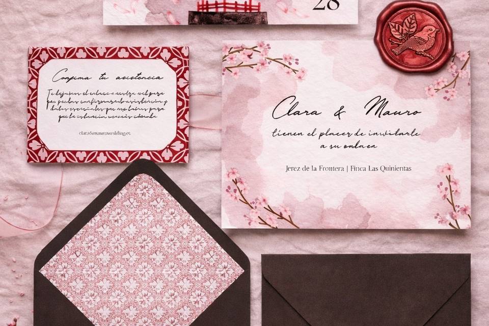 Invitación de boda