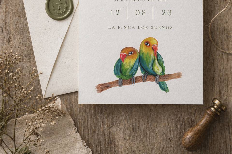 Invitación de boda
