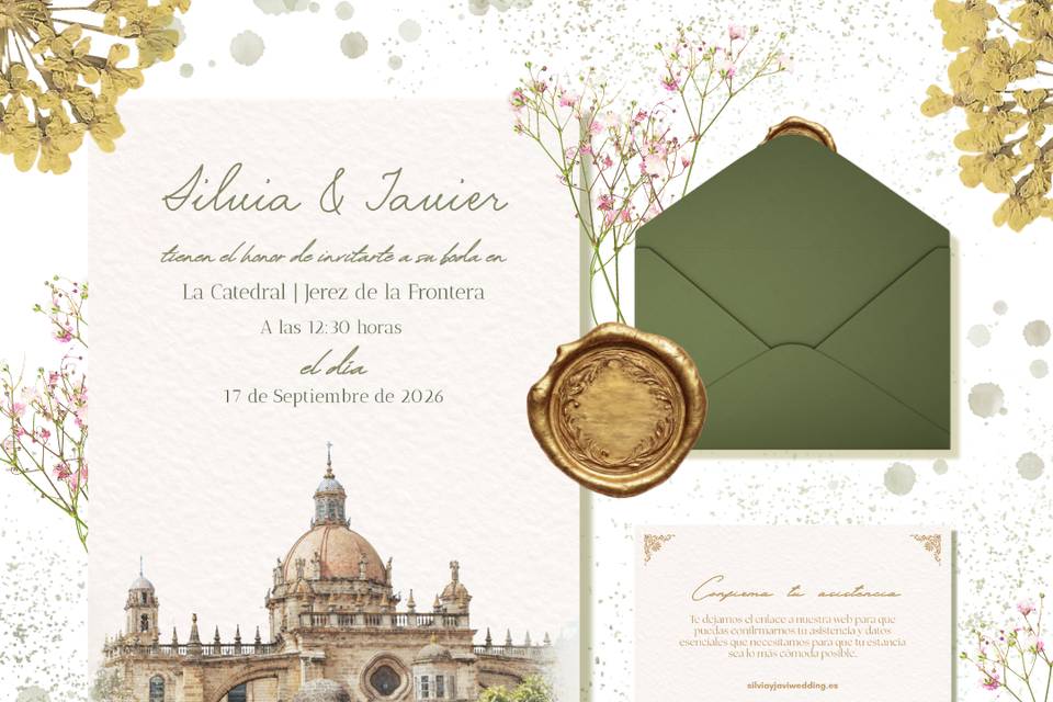 Invitación de boda
