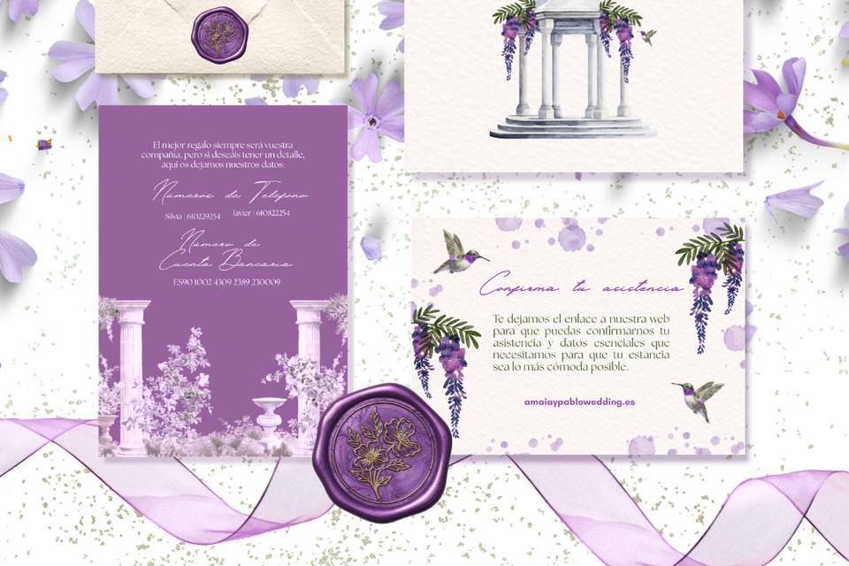 Invitación de boda