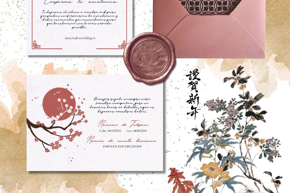 Invitación de boda