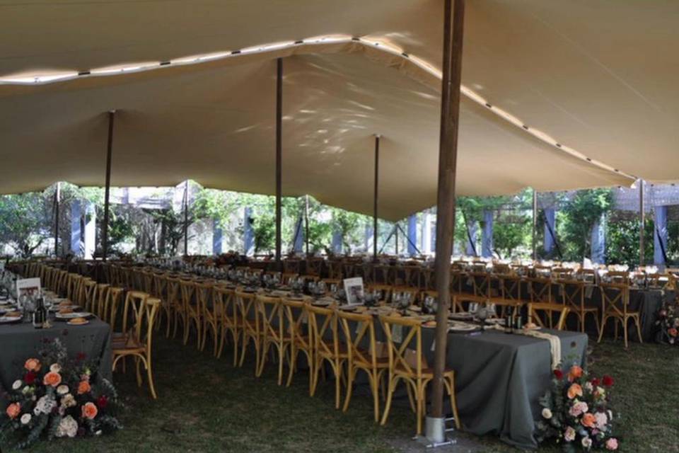 Carpas beduinas unidas