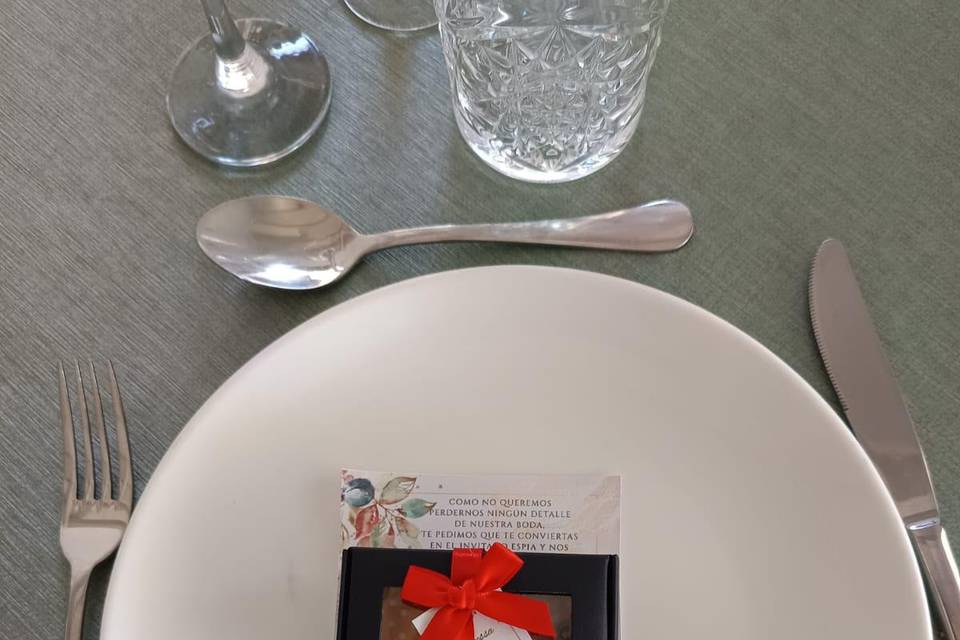 Detalle mesas