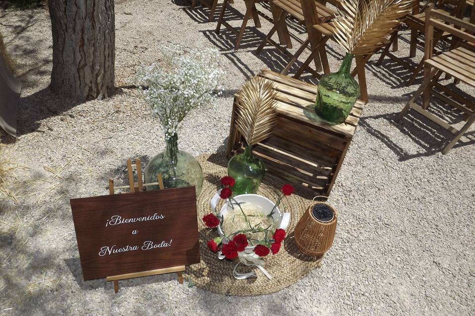 Decoración entrada
