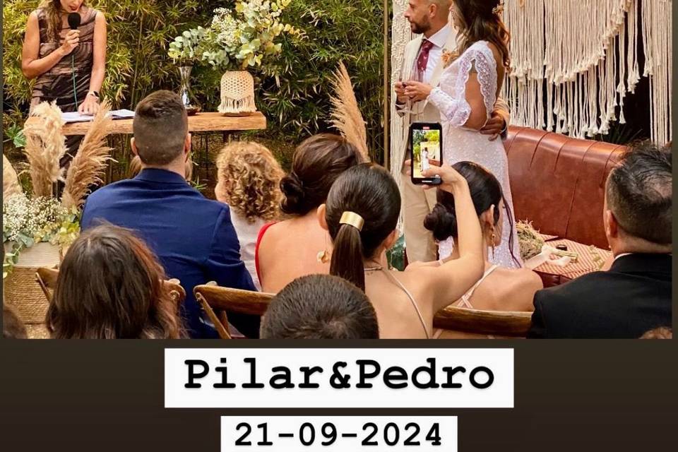 Boda Pedro y Pilar