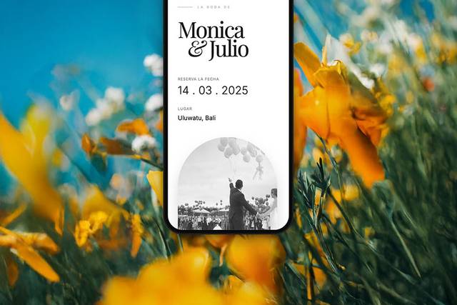 Invitaciones de boda digitales