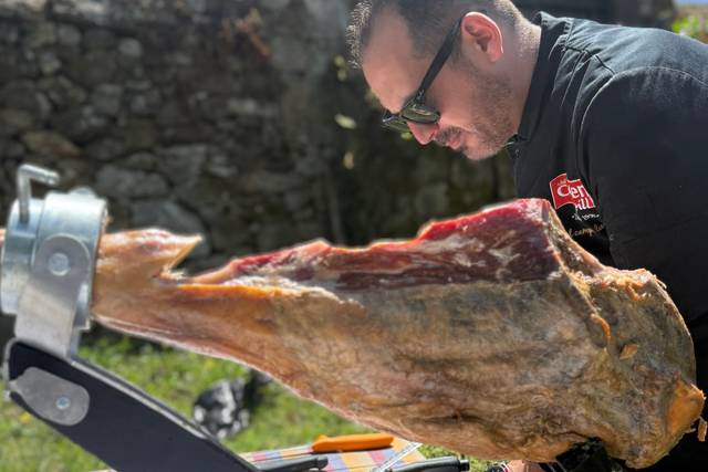 Jamón ibérico de calidad listo