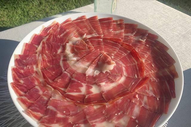 Presentación del jamón