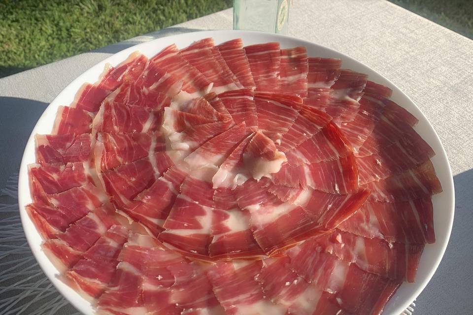 Presentación del jamón