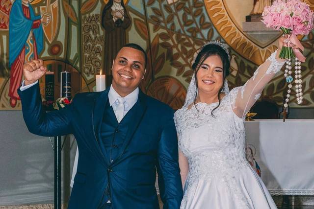 Recién casados, pura felicidad