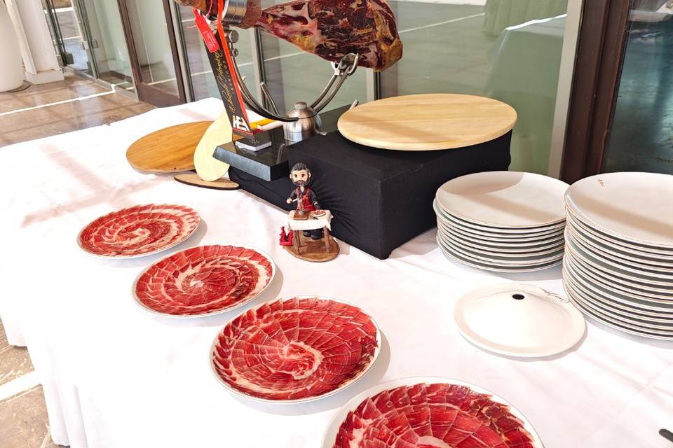 Mesa de jamón