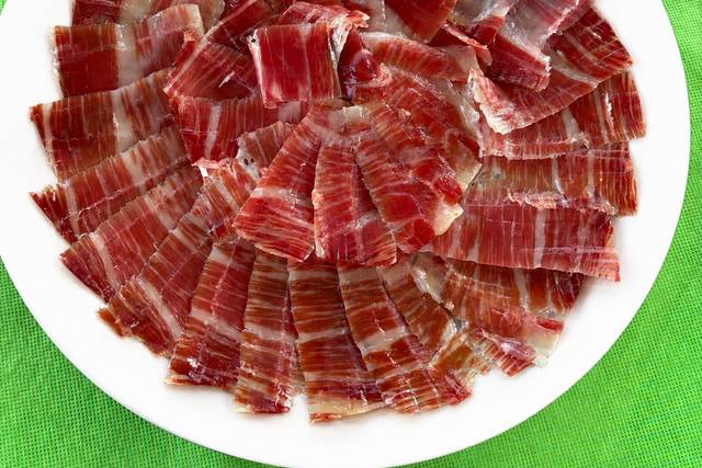 Plato de jamón