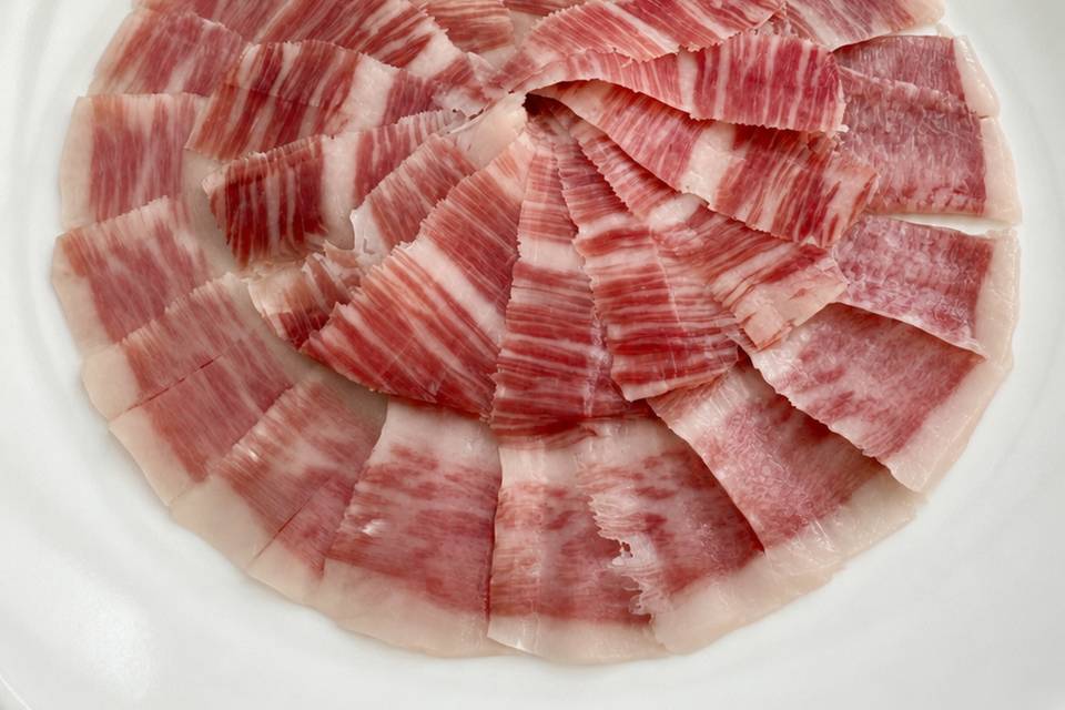 Plato de jamón