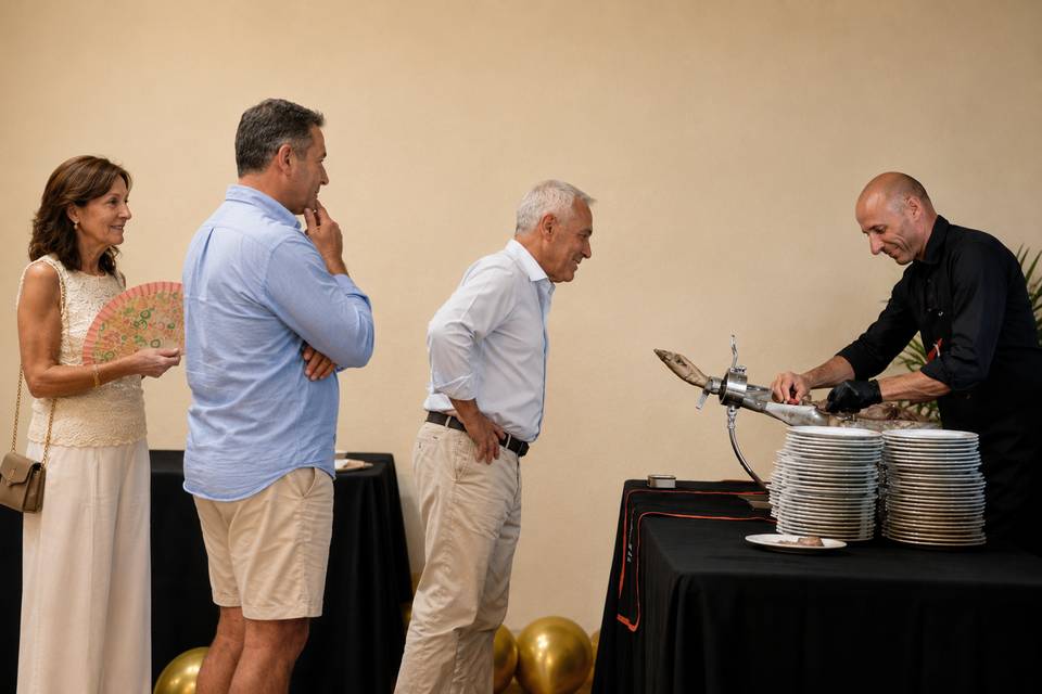 Degustación en evento