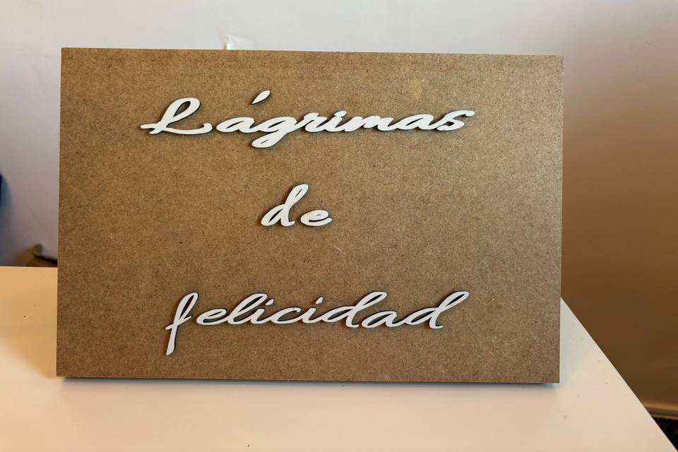 Marco lagrimas felicidad