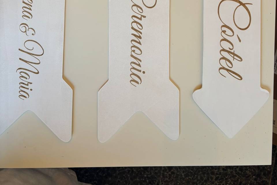Flechas para recibidor