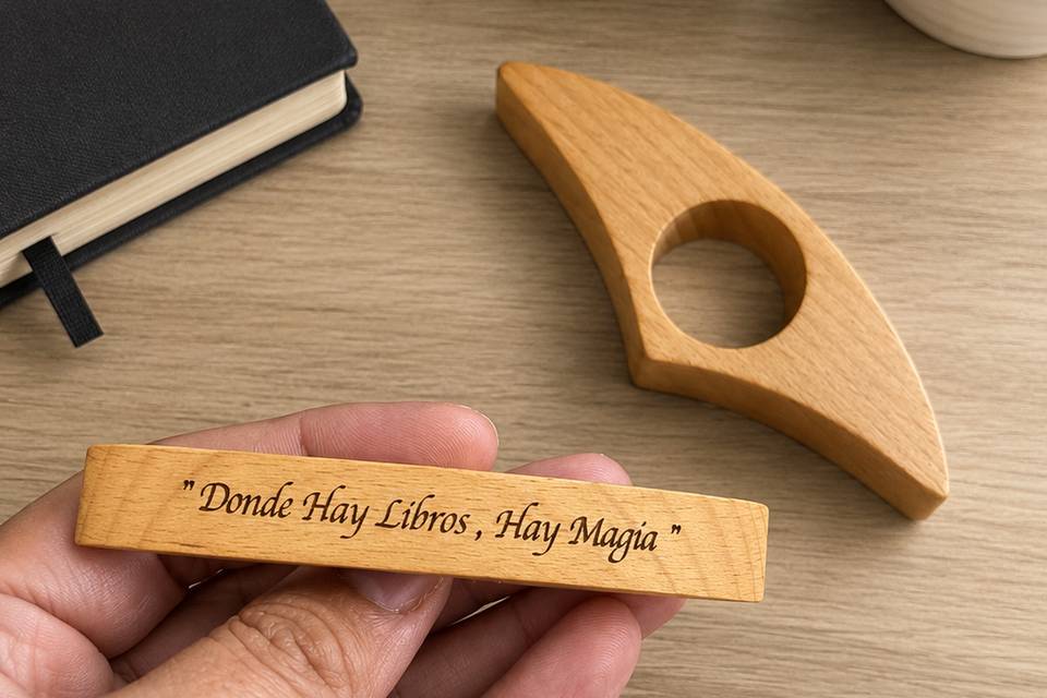 Separador de hojas libros