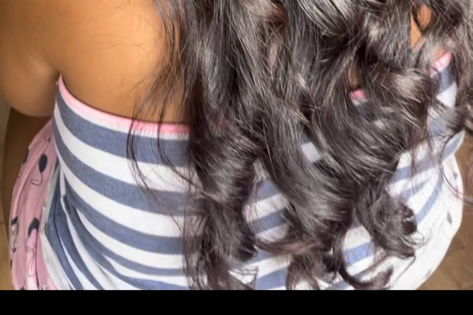 Trenza integrada en ondas