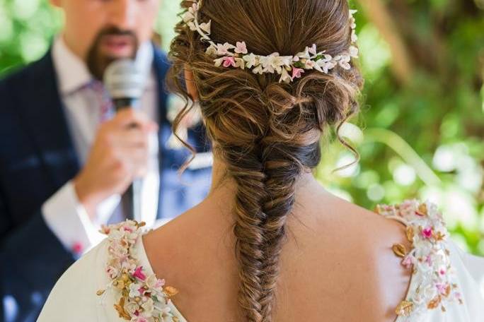 Trenza para novia