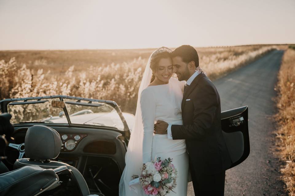 Boda silos trigueros
