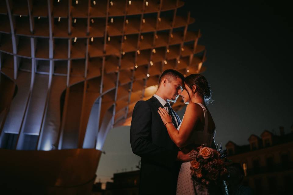 Post boda en la Seta (Sevilla)