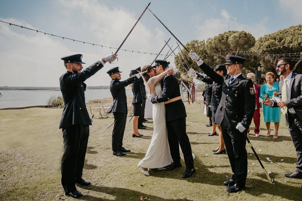 Boda en Aguas del pino