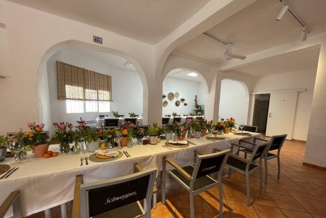 Mesa imperial salón interior