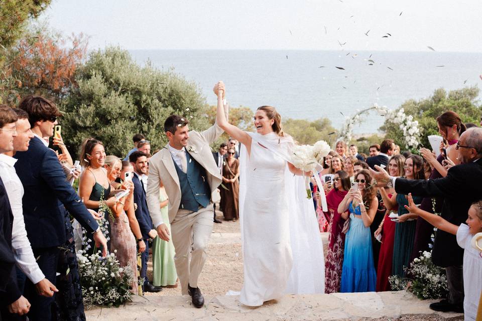 Enlace nupcial junto al Mar
