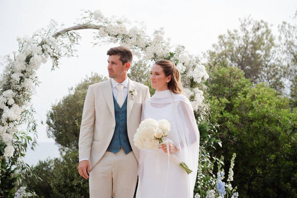 Enlace nupcial junto al Mar