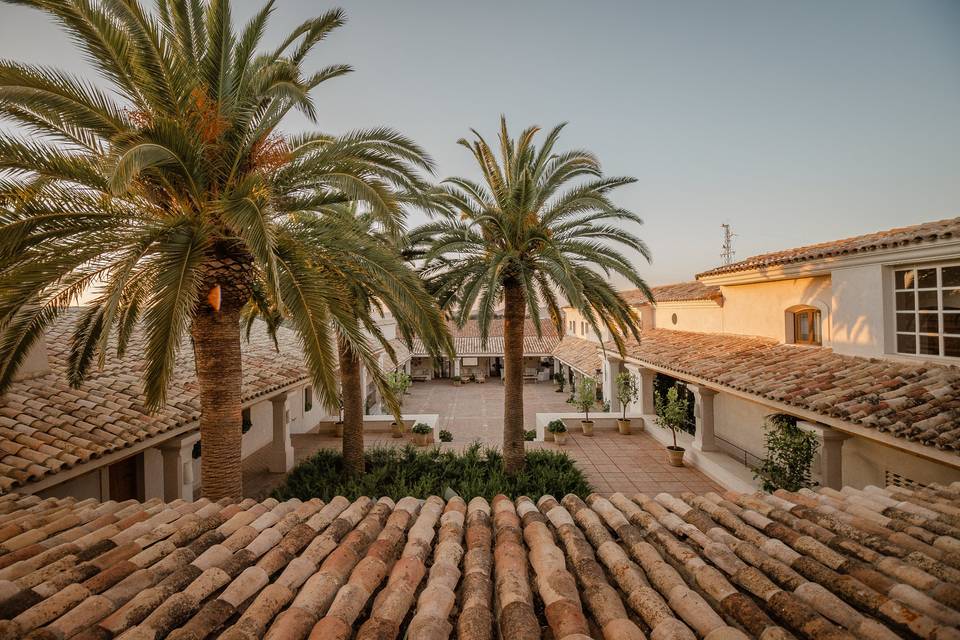 Patio interior