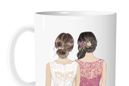 Taza dama de honor