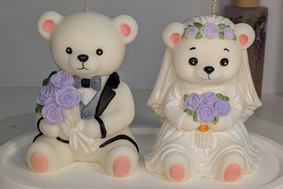 Novios osos -eleccion de color