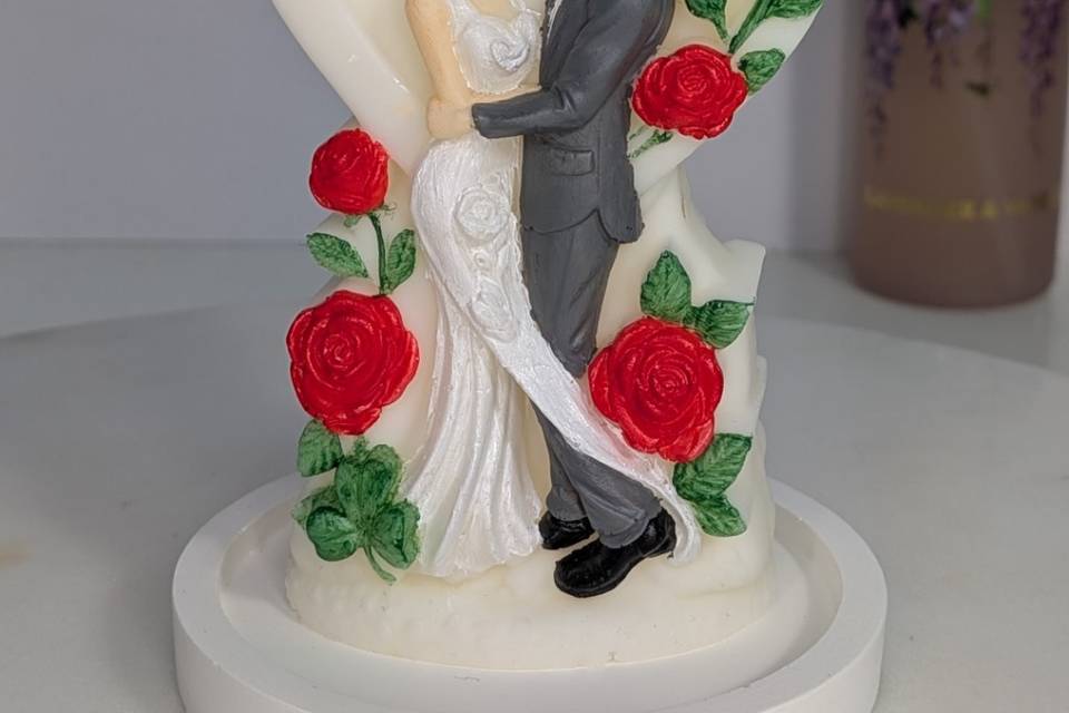 Novios de pie - elegir color