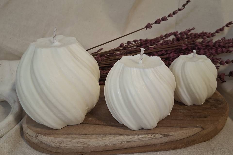 Velas Espiral 3 Tamaños