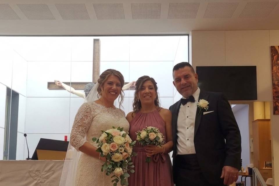 Novia y dama de honor 2025