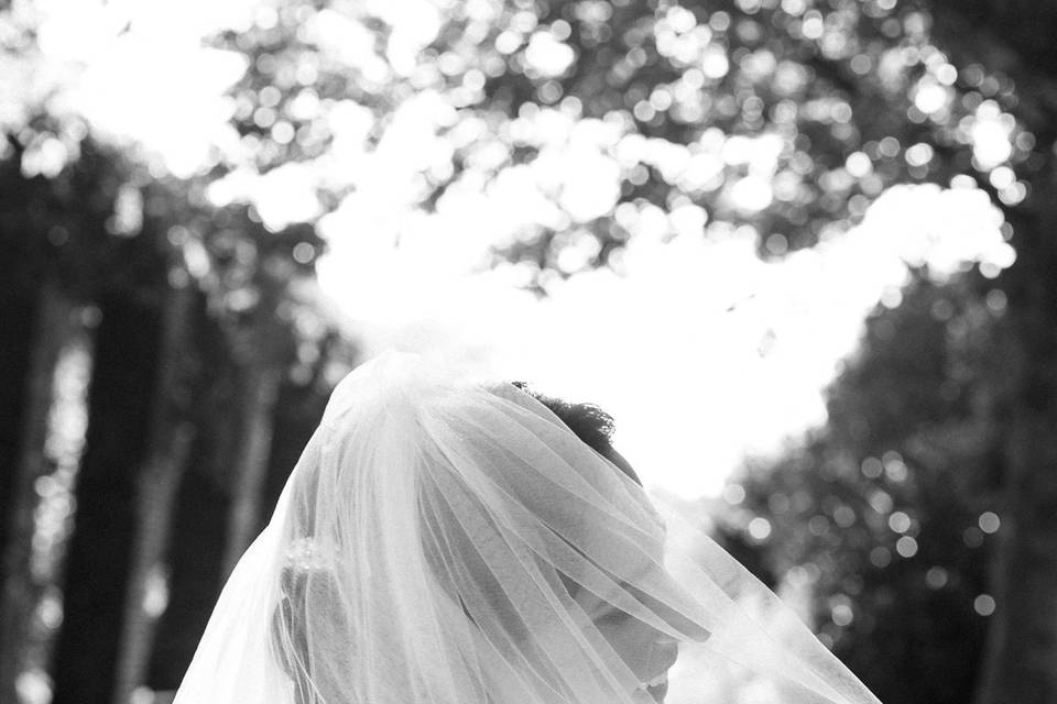 Sesión fotográfica de la novia
