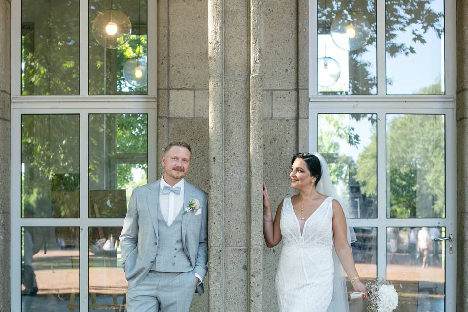 Sesión fotográfica de novios
