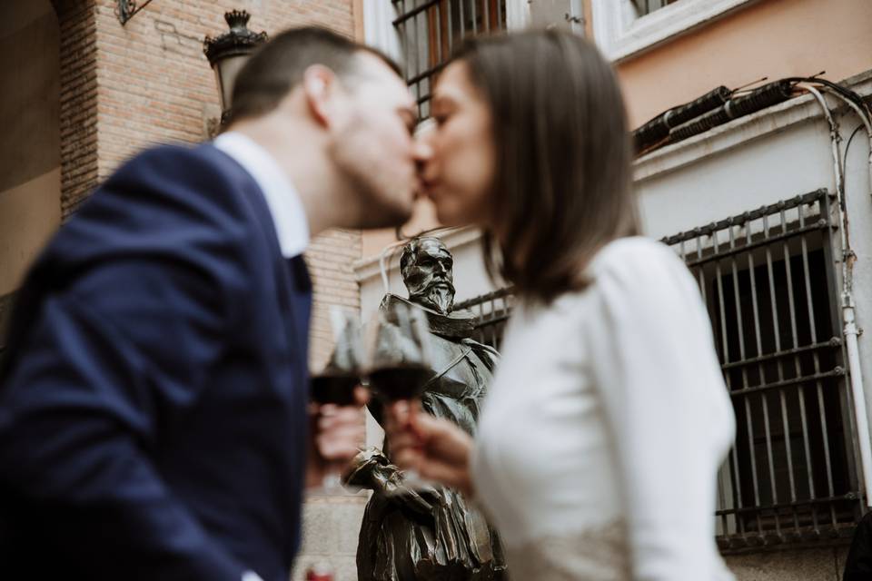 Postboda en Toledo