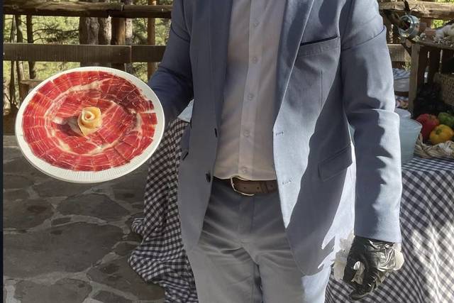 Plato de presentación