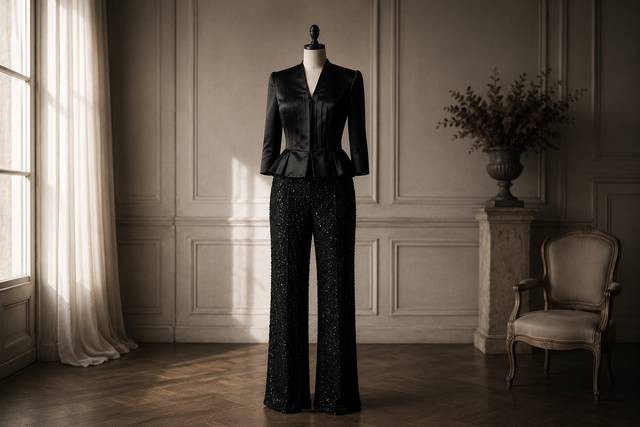 Conjunto pantalón negro