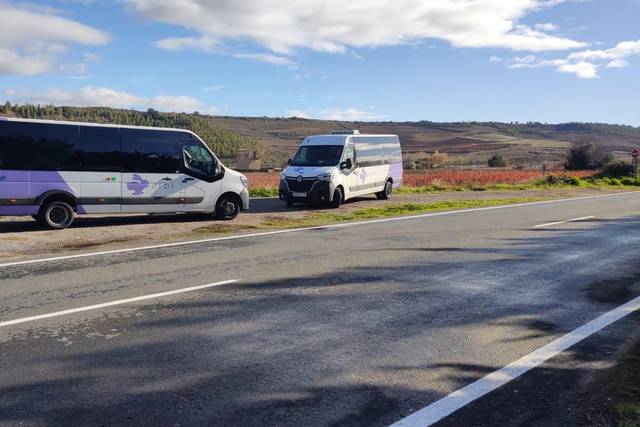 Dos de nuestras Renault Master
