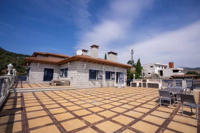 Terraza para el banquete