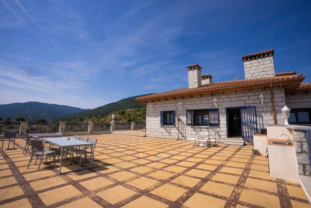 Terraza para el banquete