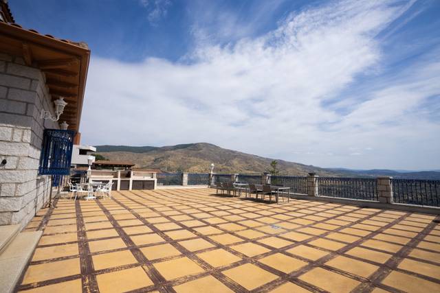 Terraza para el banquete