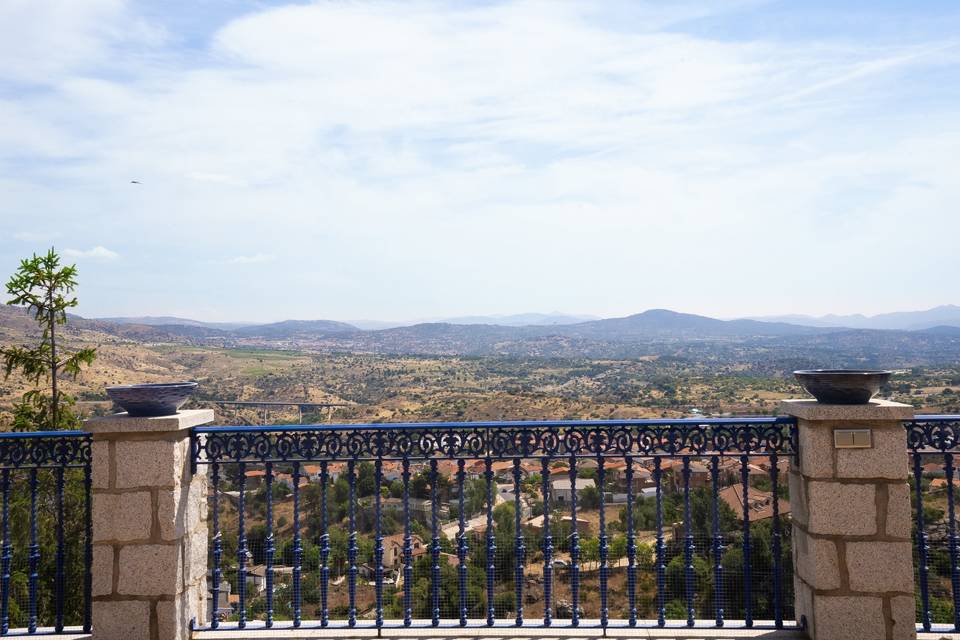 Vistas desde la terraza
