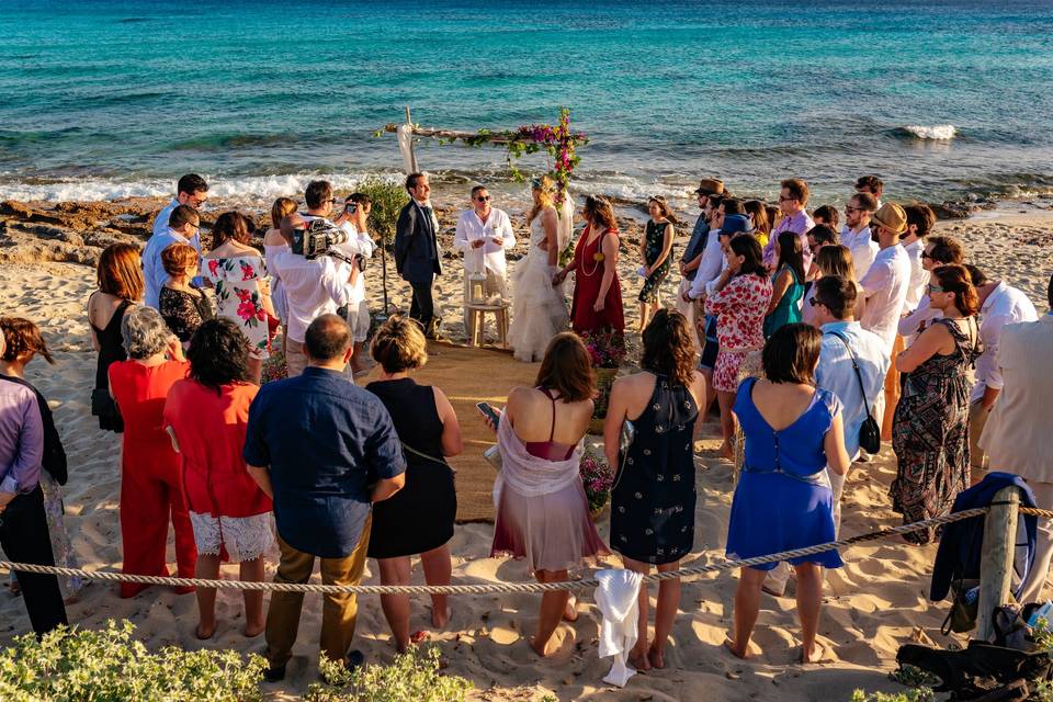 Boda en Formentera