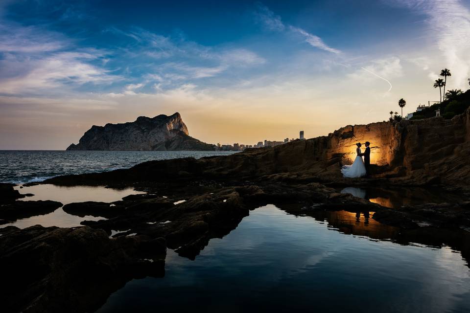 Postboda en Calpe