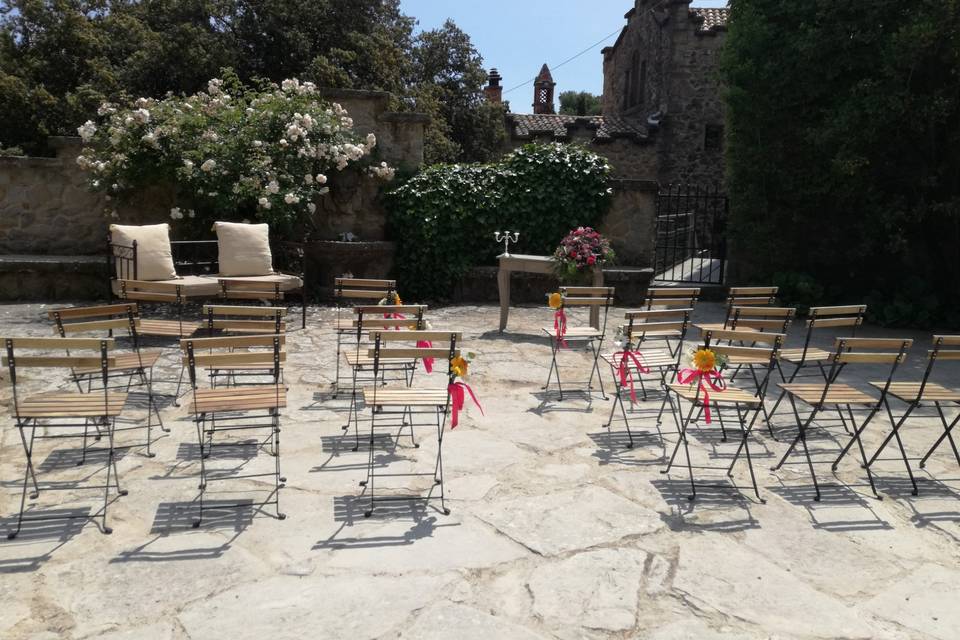 Boda de verano al aire libre